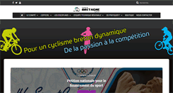 Desktop Screenshot of bretagnevelo.com